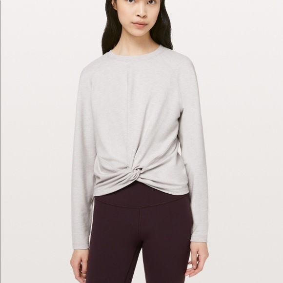 lululemon athletica Sweaters - Lululemon Tuck & Gather Pullover
